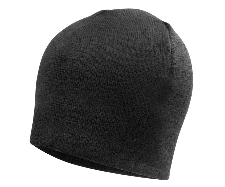 Woolpower Ullfrotte 400 beanie cap (Black)