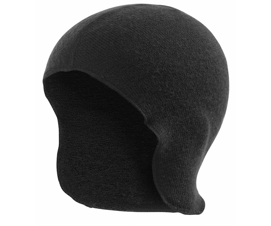 Woolpower Ullfrotte 400 under-helmet cap (Black)